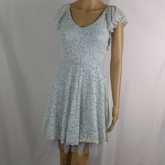 Cinderella Dresses & Skirts - Cinderella cosplay dress small lacey blue midi